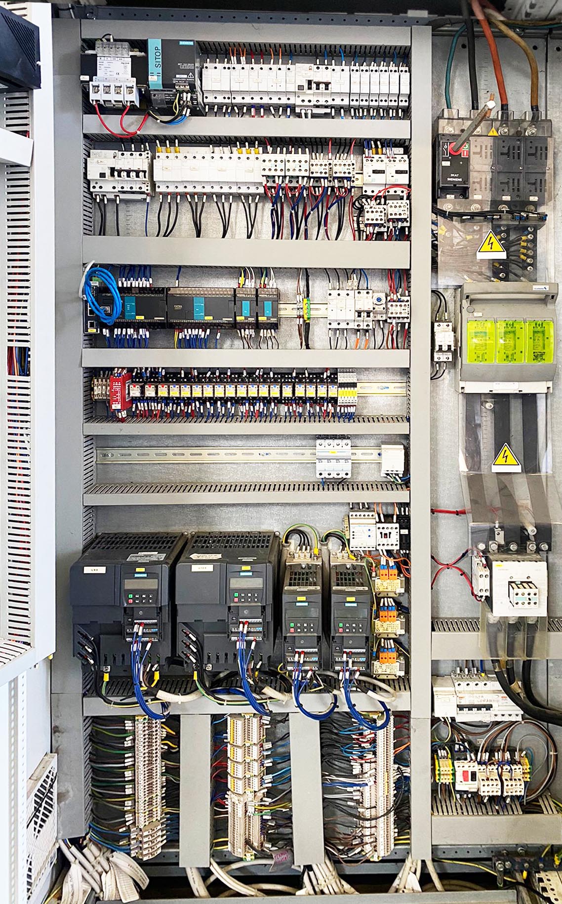 quadro elettrico dopo