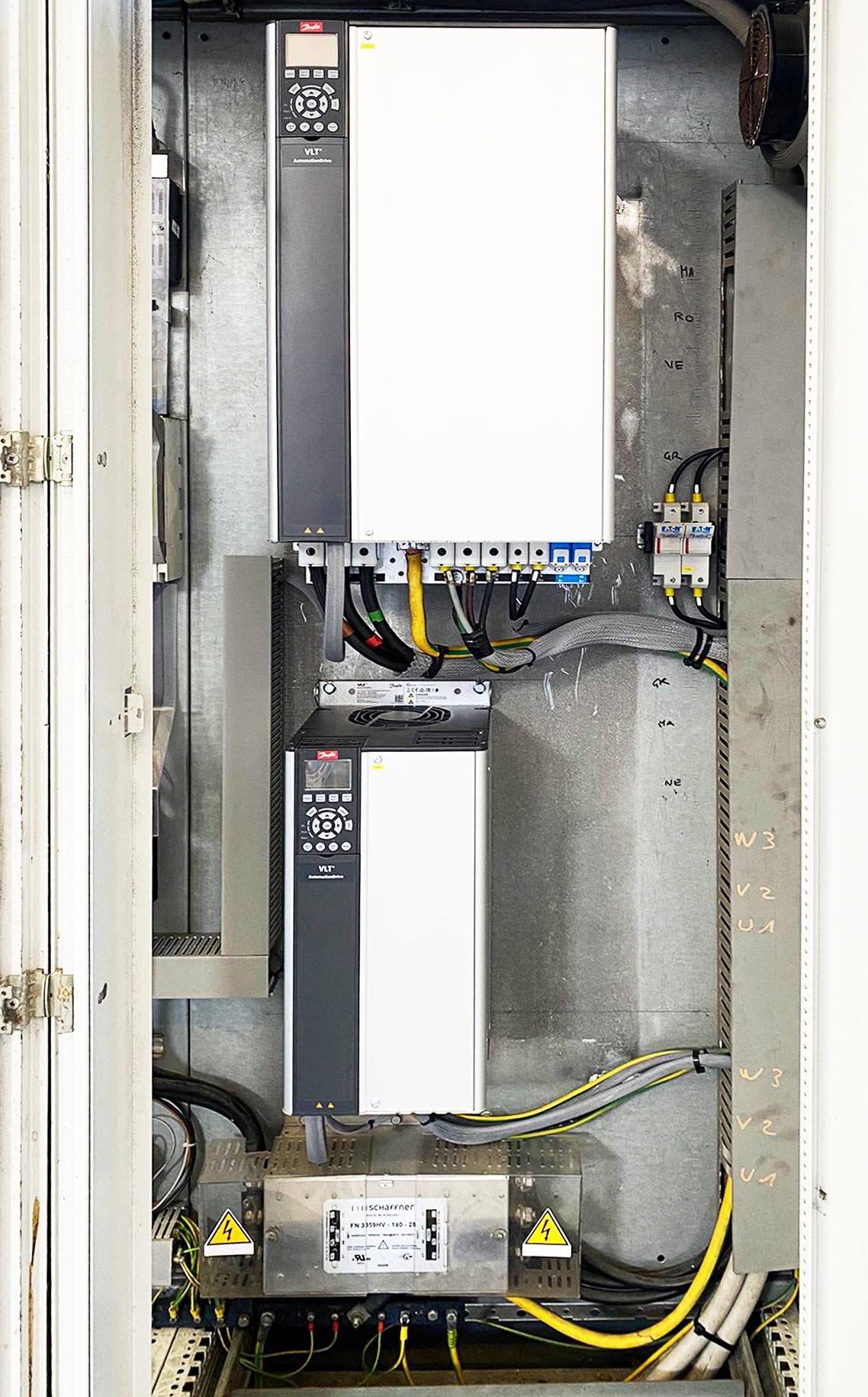 quadro elettrico dopo